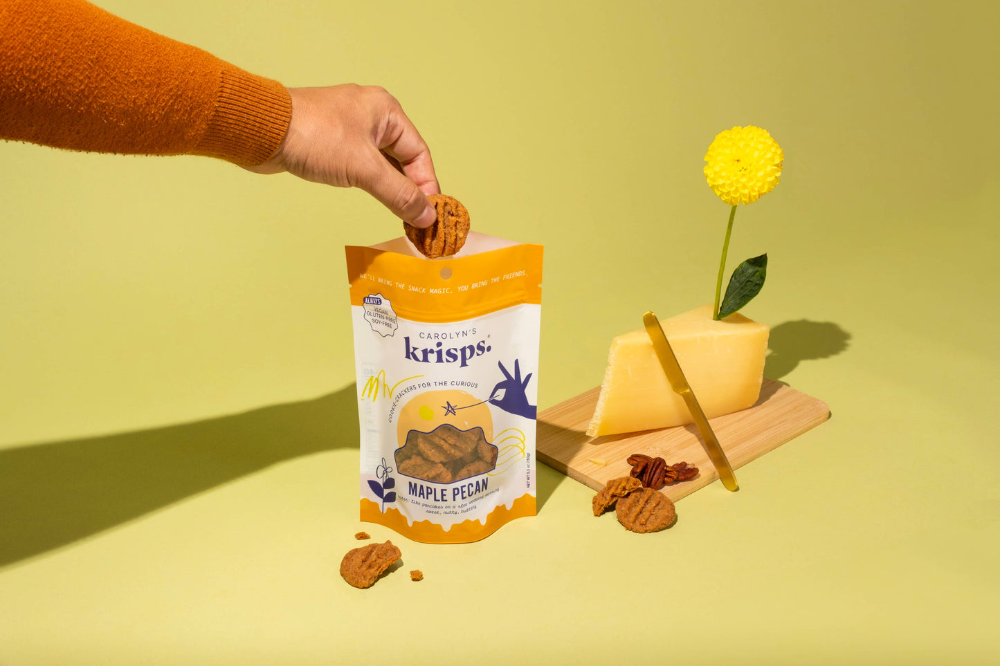 Carolyn's Krisps | Maple Pecan Krisps