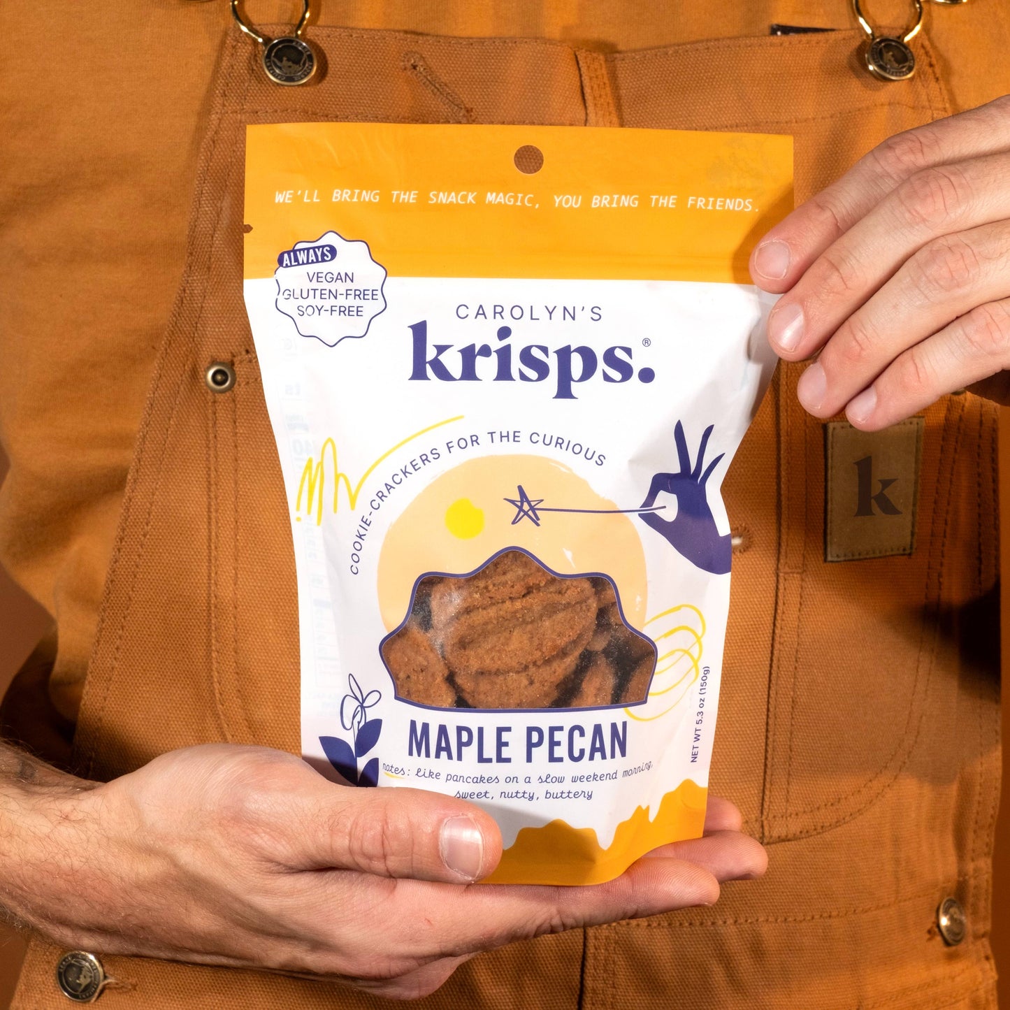 Carolyn's Krisps | Maple Pecan Krisps