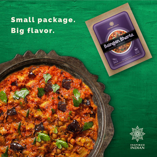 Small package Baingan bharta