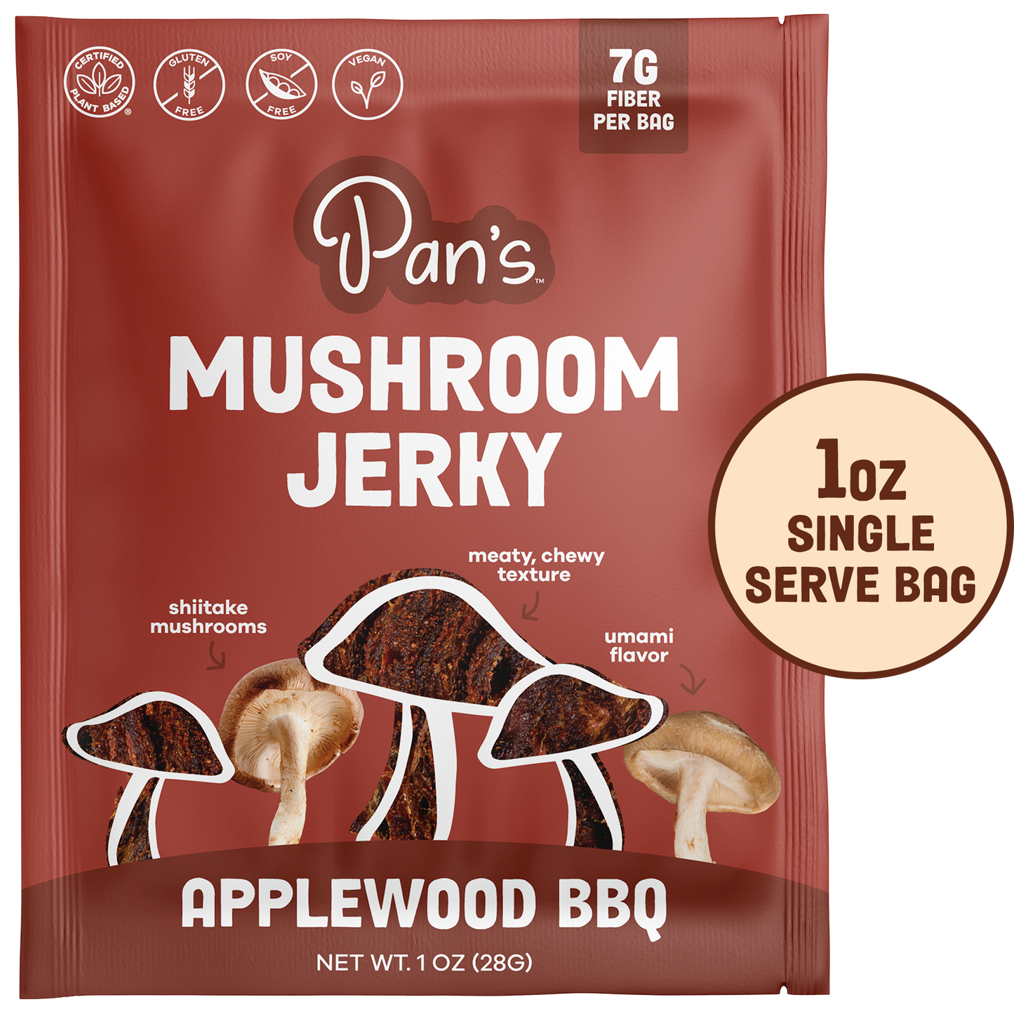 Pan's Mushroom Jerky | Applewood BBQ