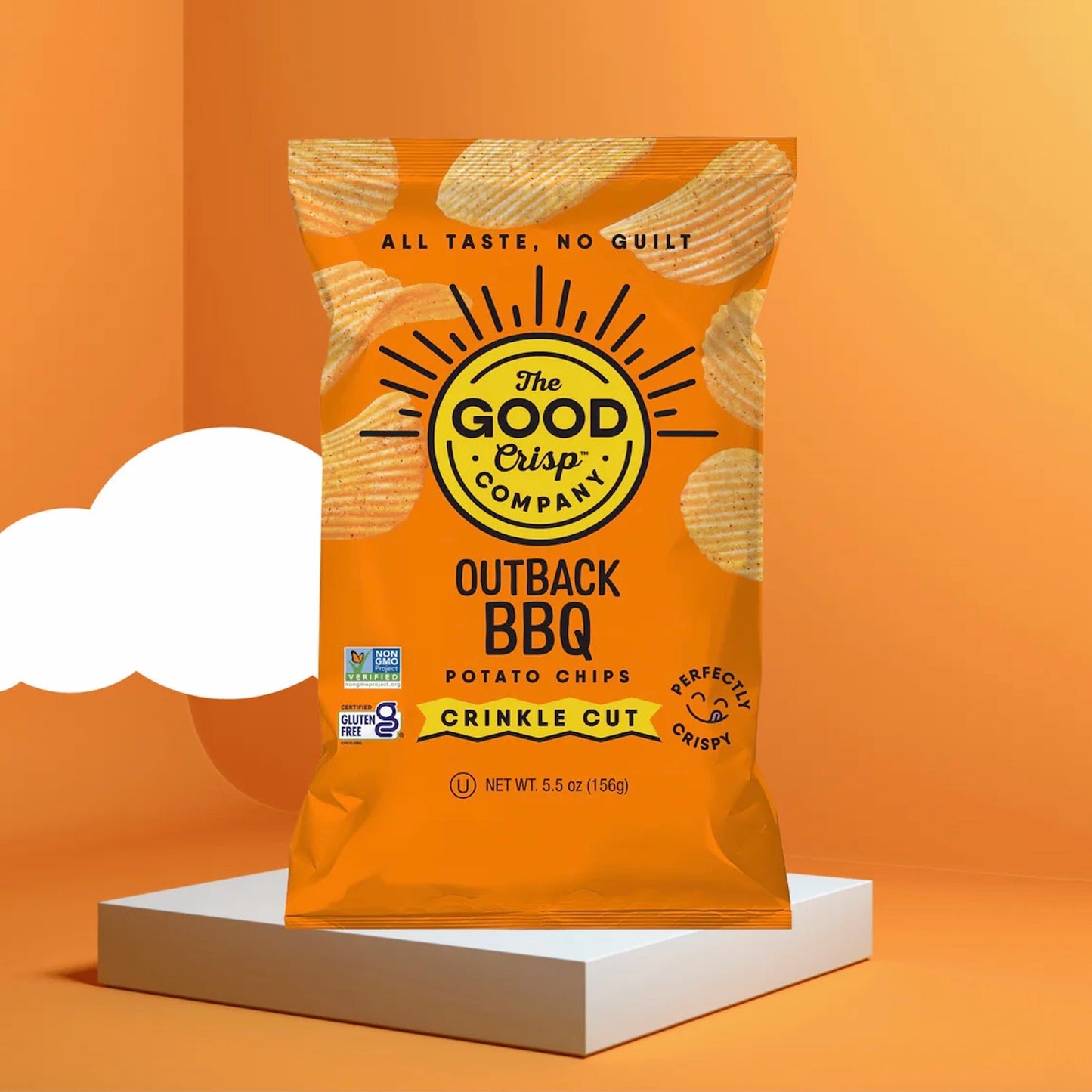 Good Crisp Company | Crinkle Cut Chips Outback BBQ