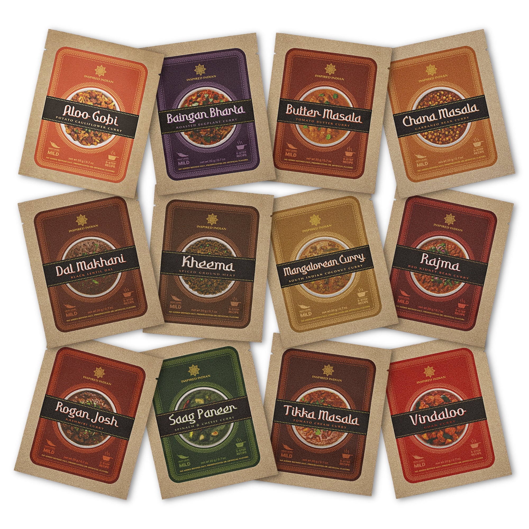 Inspired Indian 12-Kit Sampler