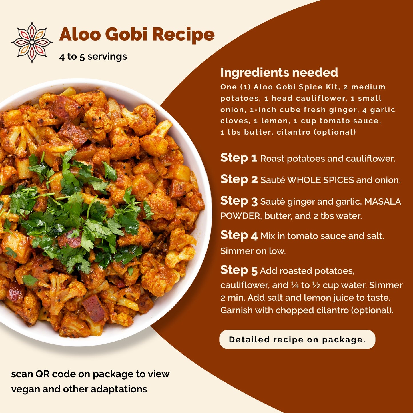 Aloo Gobi | Potato Cauliflower