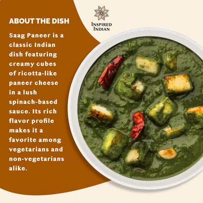 Saag Paneer | Spinach & Cheese